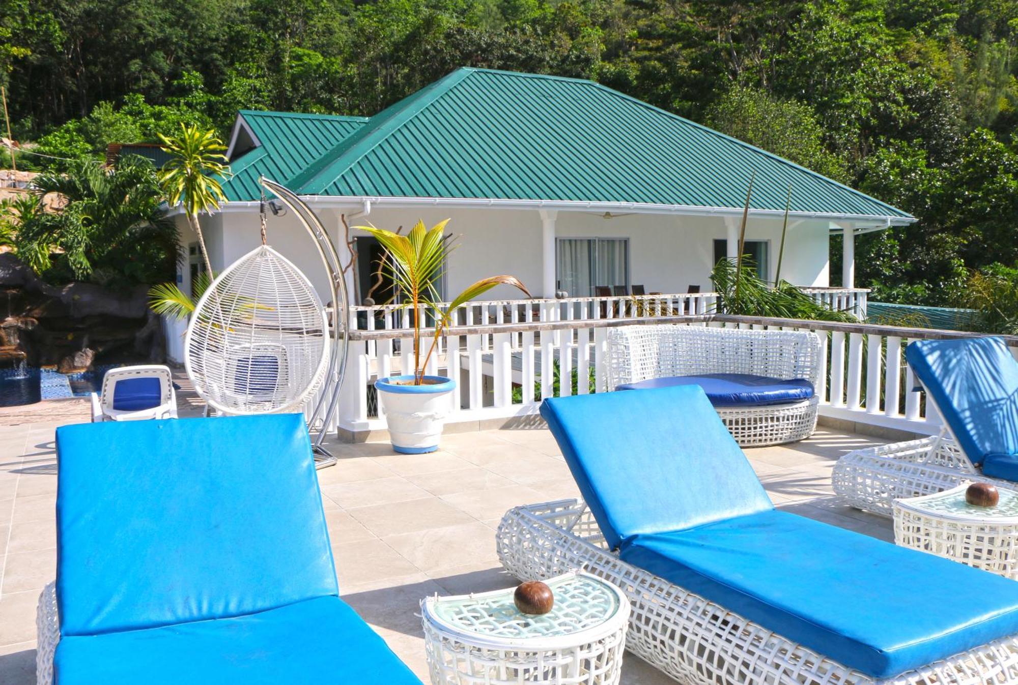 Ferienwohnung Ocean Blue Bay Anse Volbert Village Exterior foto