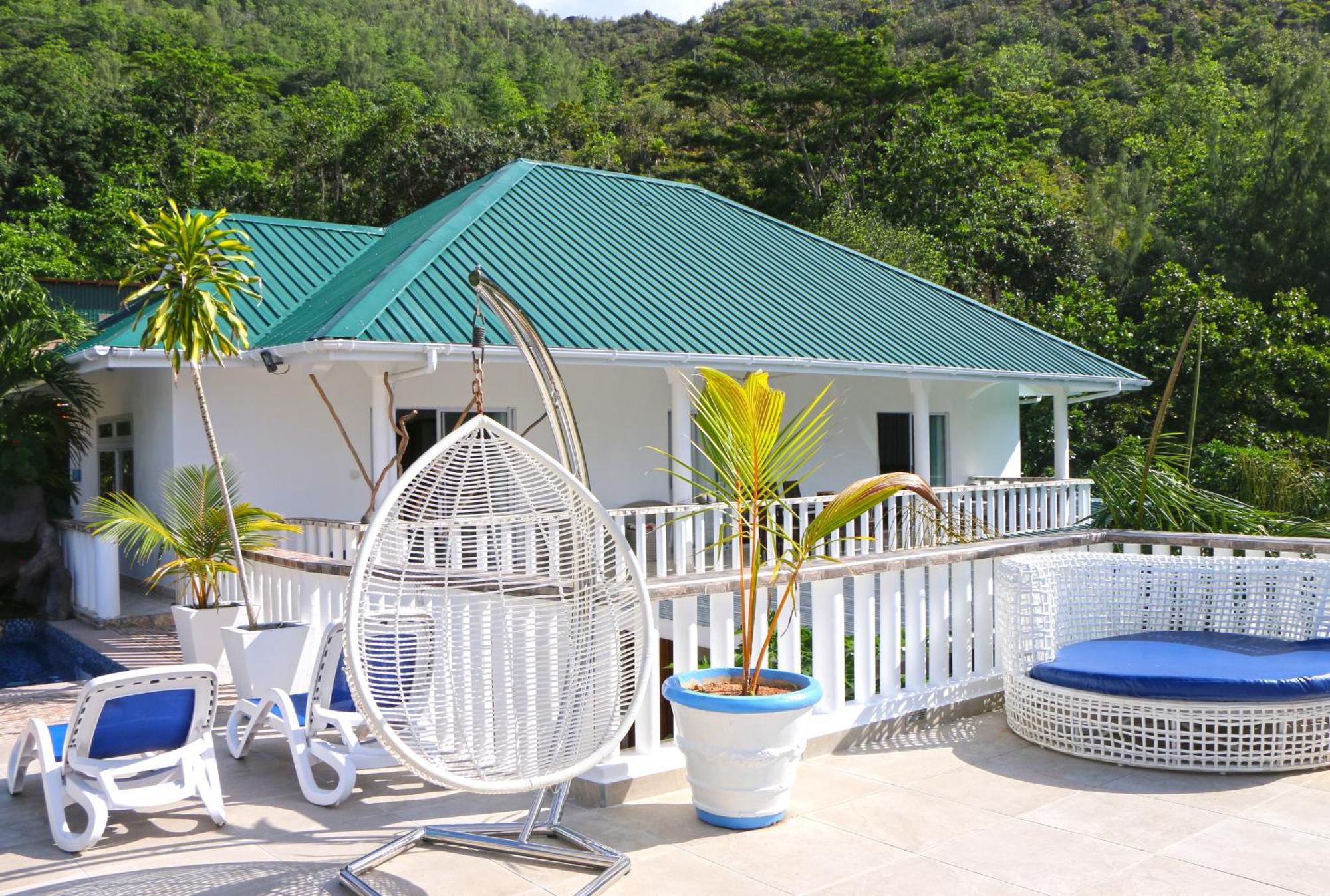 Ferienwohnung Ocean Blue Bay Anse Volbert Village Exterior foto