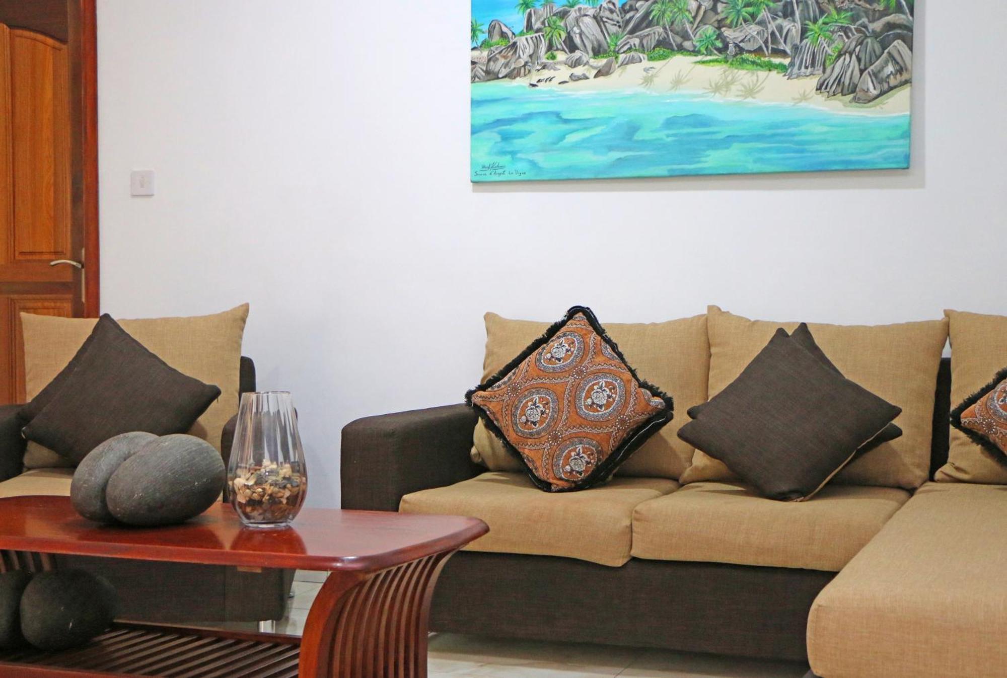 Ferienwohnung Ocean Blue Bay Anse Volbert Village Exterior foto