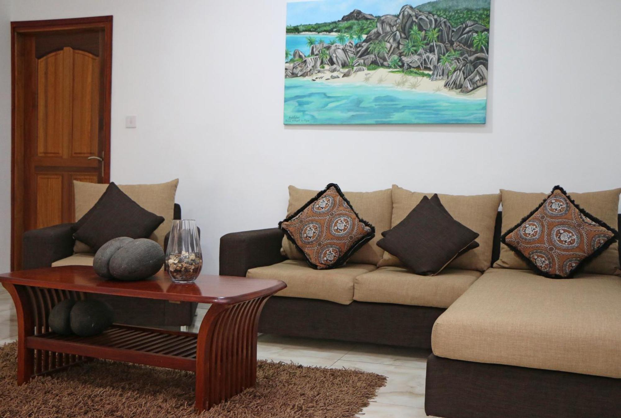 Ferienwohnung Ocean Blue Bay Anse Volbert Village Exterior foto