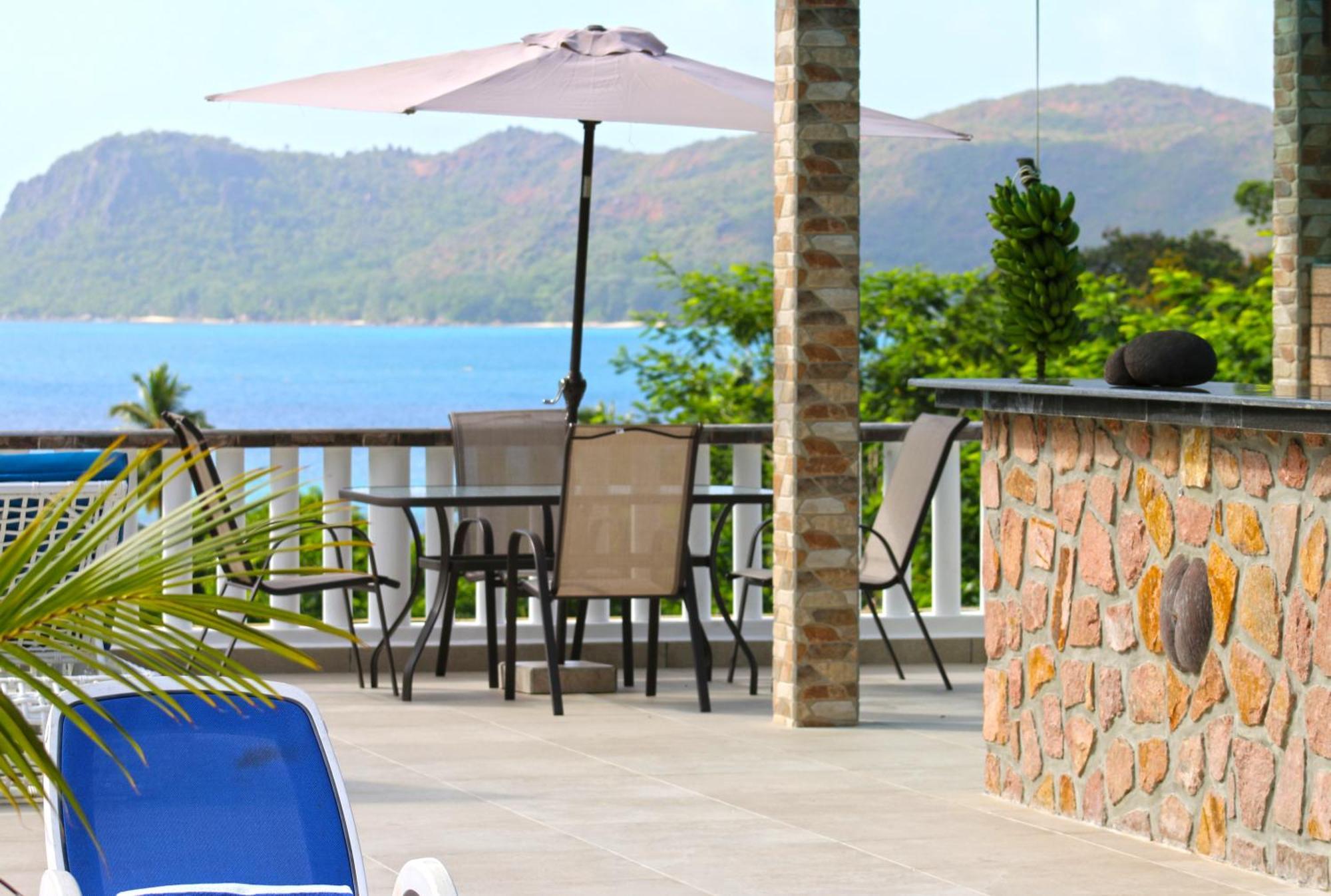 Ferienwohnung Ocean Blue Bay Anse Volbert Village Exterior foto