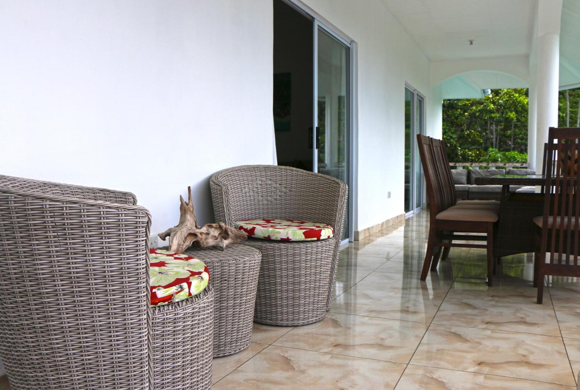 Ferienwohnung Ocean Blue Bay Anse Volbert Village Exterior foto